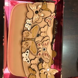 COACH 1941 3D BUTTERFLY CLUTCH